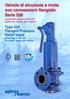 Type 526 Flanged Pressure Relief Valve according to API 526 for steam, gases and liquids