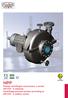 HPP. Pompe centrifughe di processo a norme API X edizione Centrifugal process pumps according to API X edition norms P O MPE