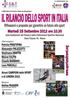 IL RILANCIO DELLO SPORT IN ITALIA Convegno organizzato dalla S & T.