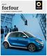 smart forfour La smart a quattro posti.