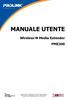 MANUALE UTENTE Wireless-N Media Extender PME200