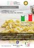Settimana della Cucina Italiana nel Mondo Novembre 2016