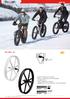 RUOTE fat. Fat Bike n 380, W 380,00. nero. BIAnCo