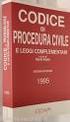 Codice civile. e leggi complementari STUDIO. a cura di Giuseppe Finocchiaro GIURISPRUDENZA SCHEMI E TABELLE. Estratto distribuito da Biblet