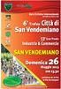 San Vendemiano. 6 Trofeo Città di SAN VENDEMIANO. Domenica. 53 Gran Premio. Industria & Commercio. Maggio 2013 ore 13.30
