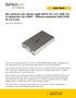 Box esterno per dischi rigidi SATA III 2,5 USB 3.0 in alluminio con UASP - Altezza massima SSD/HDD di 12,5 mm