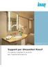 Supporti per idrosanitari Knauf