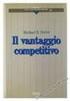 MICHAEL PORTER Il vantaggio competitivo Edizioni Comunità, 1987