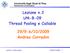 Lezione n.2. Thread Pooling e Callable 29/9-6/10/2009