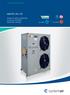 Pompe di calore raffreddate ad aria. AQH DCI 20 a 30. Pompe di calore condensate ad aria ad INVERTER Specifiche Tecniche. 20 a 30 kw.