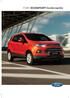 FORD ECOSPORT Guida rapida