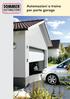 Automazioni a traino per porte garage