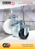 SETTORE INDUSTRIALE FOR INDUSTRIAL APPLICATIONS RUOTE MONOLITICHE ONE PIECE WHEELS