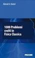 1000 Problemi svolti in Fisica Classica