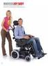 Carrozzina Polifunzionale Elettronica. Electronic multi-purpose tilting wheelchair