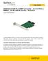 Adattatore SSD M.2 NGFF a 3 porte - 1x M.2 PCIe ( NVMe), 2x M.2 SATA III M.2 - PCIe 3.0