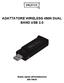 ADATTATORE WIRELESS 450N DUAL BAND USB 2.0