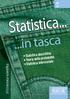 Statistica in tasca. area. Statistica descrittiva Teoria della probabilità Statistica inferenziale PK 24. Estratto della pubblicazione EDIZIONI