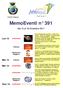 MemoEventi n Dal 12 al 18 Dicembre Lun 12. Mar 13. Mer 14. Giov 15. Città di Arzignano ARZIGNANO. Chiampo. Montecchio Maggiore.