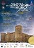 Castello Ursino, VI edizione Astronomia e Musica Antica