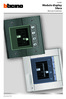 05/16-01 PC Modulo display Sfera. Manuale installatore