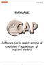 Manuale GWCAP MANUALE. Software per la realizzazione di capitolati d appalto per gli impianti elettrici