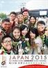 World scout jamboree Japan 2015 JIJ. JOIN in JAMBOREE. guida al programma