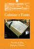 Sussidio di formazione e spiritualità liturgica. Culmine e Fonte. Parola di Dio, liturgia, Chiesa