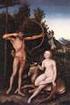 Elenco Opere. Lucas Cranach Adamo, 1518 Olio su tavola, 167 x 51 cm GALLERIA DEGLI UFFIZI Firenze. Eva, 1518 Olio su tavola, 172 x 63 cm.