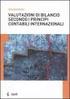 BILANCIO SECONDO I PRINCIPI CONTABILI INTERNAZIONALI