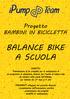 BALANCE BIKE A SCUOLA