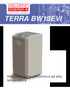 TERRA BW13EVI. Pompa di calore geotermica ad alta temperatura