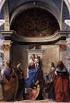 Dipinto per la cappella Albrizzi nella chiesa di S. Francesco a Ci9à di Castello (ma oggi a Brera a Milano), la tavola di Raﬀaello rappresenta il