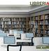 LIBRERIA. Librerie a spalla in melaminico integrabile con tutti i programmi. Melamine bookcase to match with all lines.