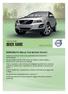 QUICK GUIDE WEB EDITION BENVENUTO NELLA TUA NUOVA VOLVO! VOLVO XC60