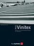 Barcelona Aeroporto. VINITEX MP m 2 PVC. Vinitex. Sistemi di impermeabilizzazione di coperture