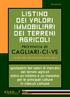 quotazioni dei valori di mercato dei terreni agricoli entro un minimo e un massimo per le principali colture in ciascun comune