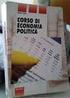 Corso di. Economia Politica