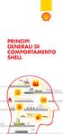 PRINCIPI GENERALI DI COMPORTAMENTO SHELL