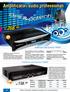 Amplificatori audio professionali