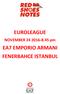 EUROLEAGUE. NOVEMBER pm EA7 EMPORIO ARMANI FENERBAHCE ISTANBUL
