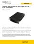 Cassetto rack portatile per disco rigido SATA da 5,25, colore nero