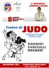 JUDO Manifestazione interregionale propedeutico sportiva riservata alle classi