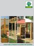 STRUTTURE E PRODOTTI IN LEGNO PER ESTERNO