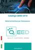 Catalogo QEED Moduli ed Interfacce per l Automazione