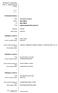 F ORMATO EUROPEO PER IL CURRICULUM VITAE
