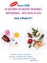 La nutrizione nel paziente oncologico: dall ospedale... alla cucina di casa. Corso ECM. Roma, 6 Maggio 2017