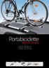 Portabiciclette. Bicycle carriers. Portabiciclette 109 Bicycle carriers Corde elastiche 119 Stretch cords Nastri tensori 121 Tie-down straps