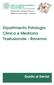 Dipartimento Patologia Clinica e Medicina Trasfusionale - Ravenna Guida ai Servizi