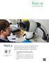 Stereomicroscopi ergonomici Immagini di qualità superiore per una ampia gamma di attività di ispezione e rilavorazione
